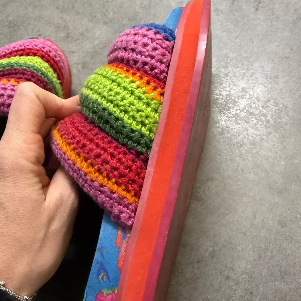 FARM Rio Multicolor Crochet Sandals - Picture 6 of 10
